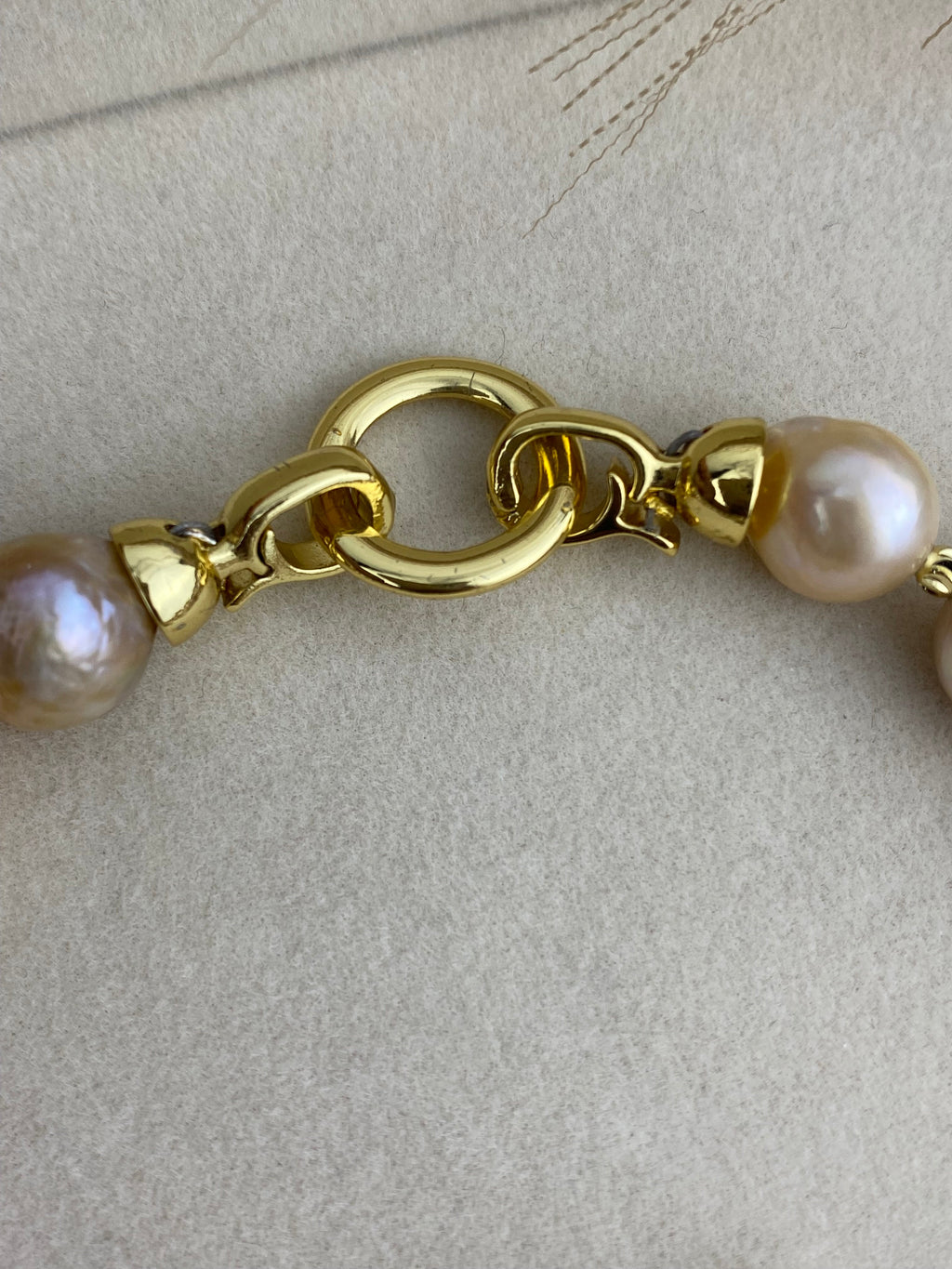 Candy Color Baroque Pearl Necklace & Earrings Set. Choker Necklace.