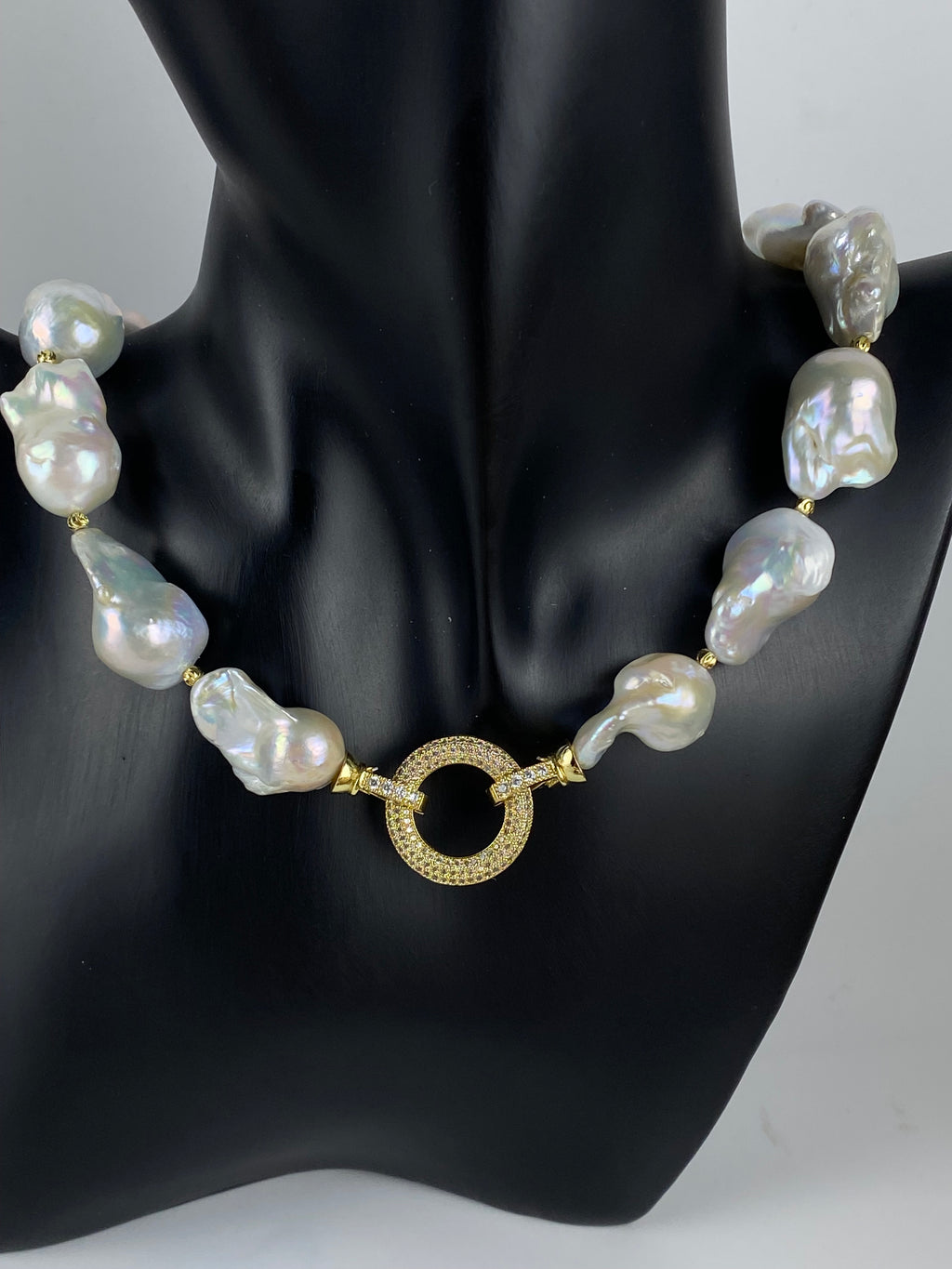 AAAAAA Baroque Freshwater Pearl Necklace – Statement Piece