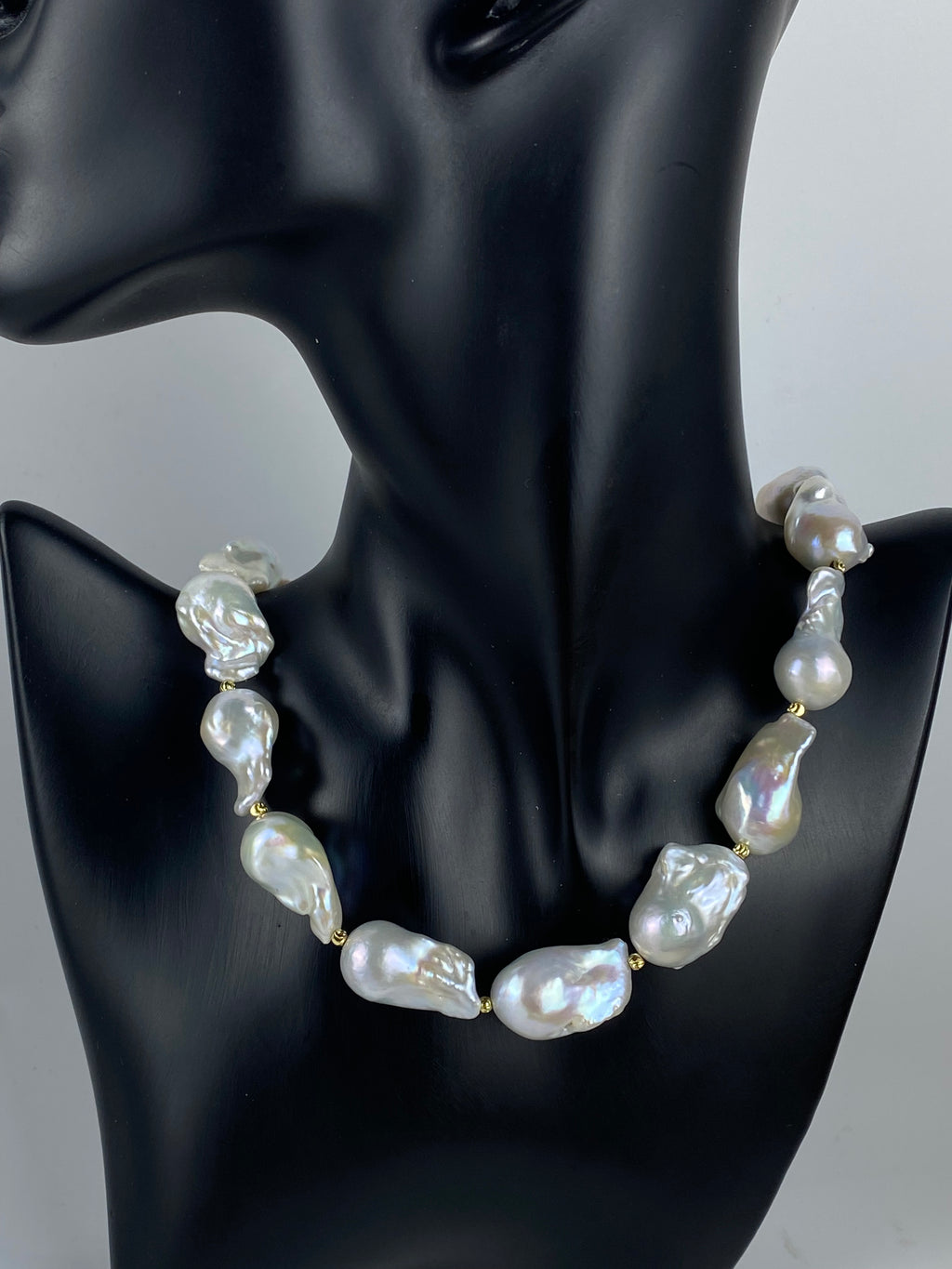 AAAAAA Baroque Freshwater Pearl Necklace – Statement Piece