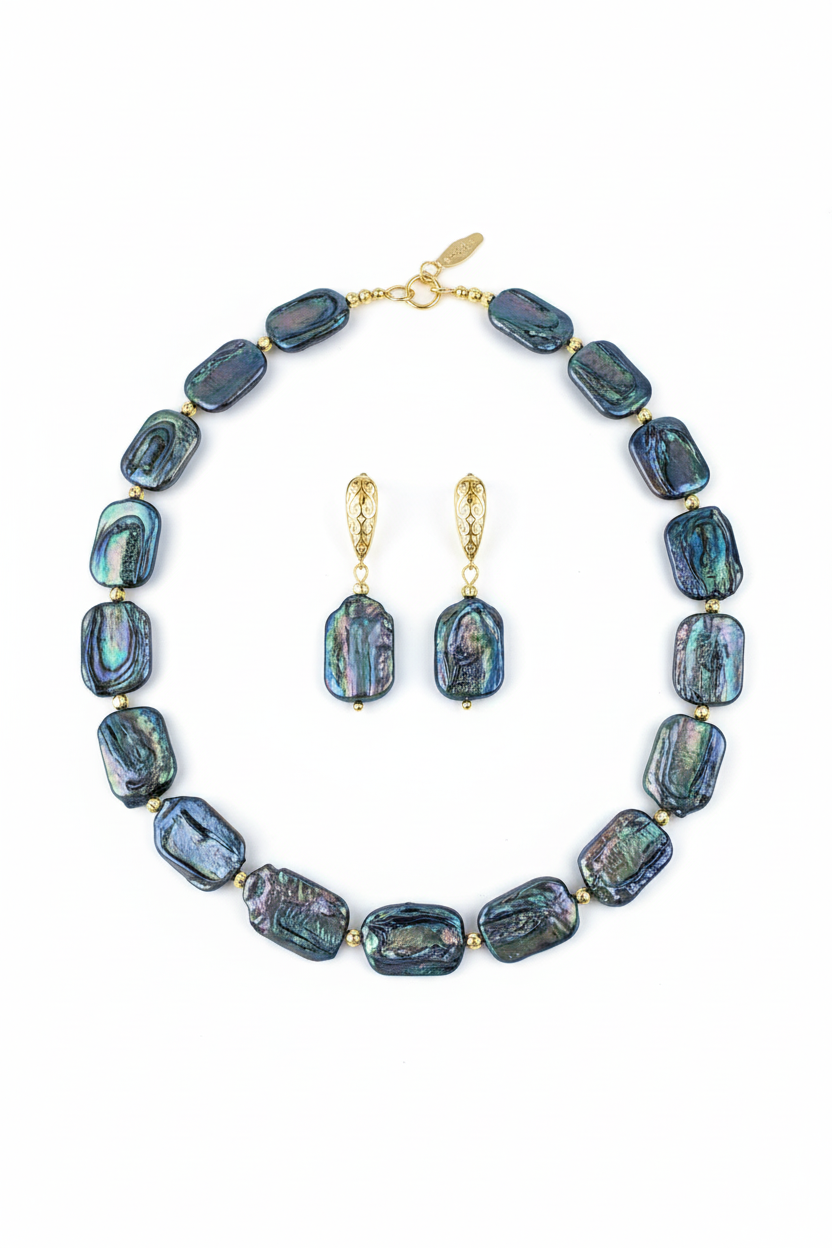 Abalone Pearl Jewelry Set
