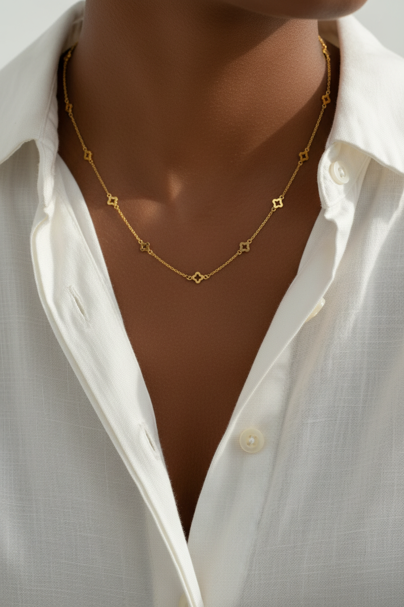 Neckline Close-up
