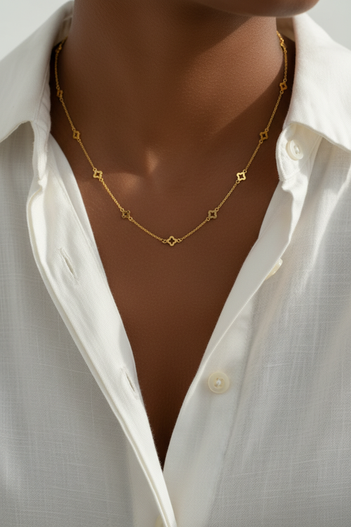 Neckline Close-up
