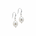 Pearl Earrings – 45° Angle