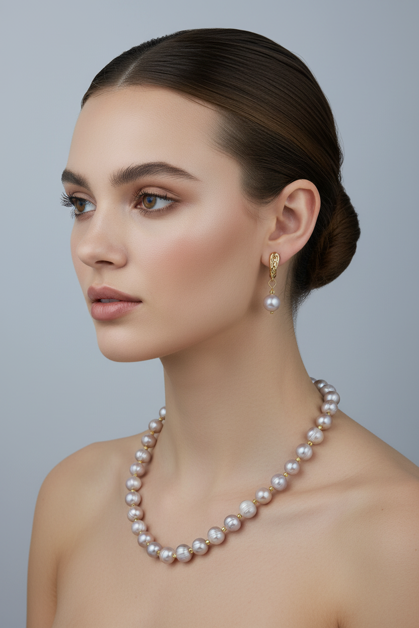 Pearl Set on Model