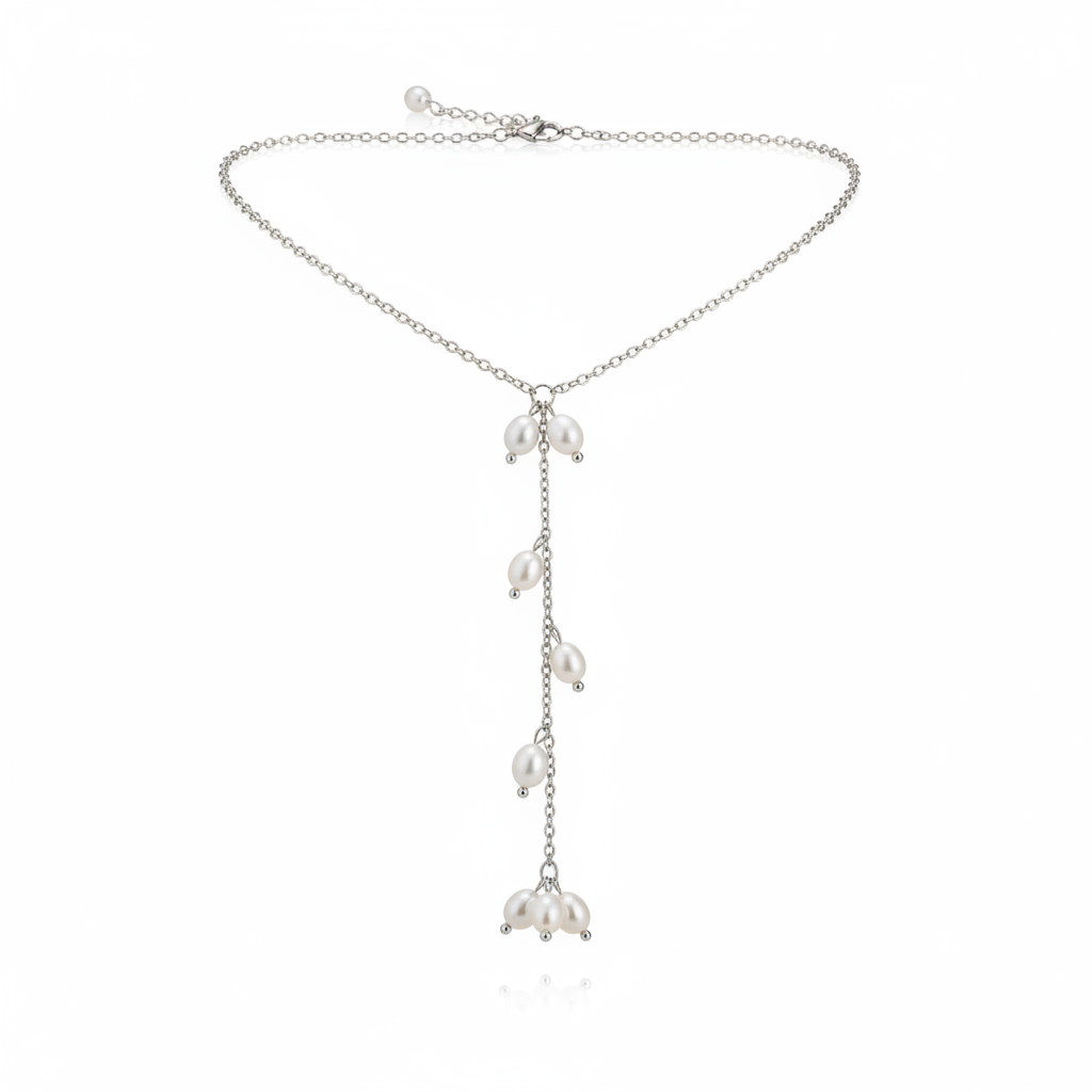 Freshwater Pearl Y-Necklace Lariat.